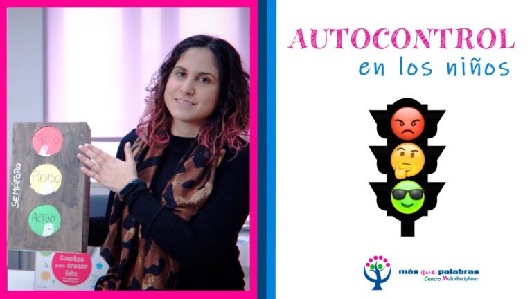 Ense&ntilde;ando autocontrol a los ni&ntilde;os