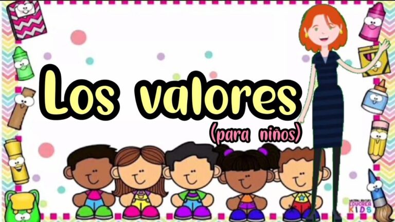 La Importancia de los Valores Morales en la Educación Temprana
