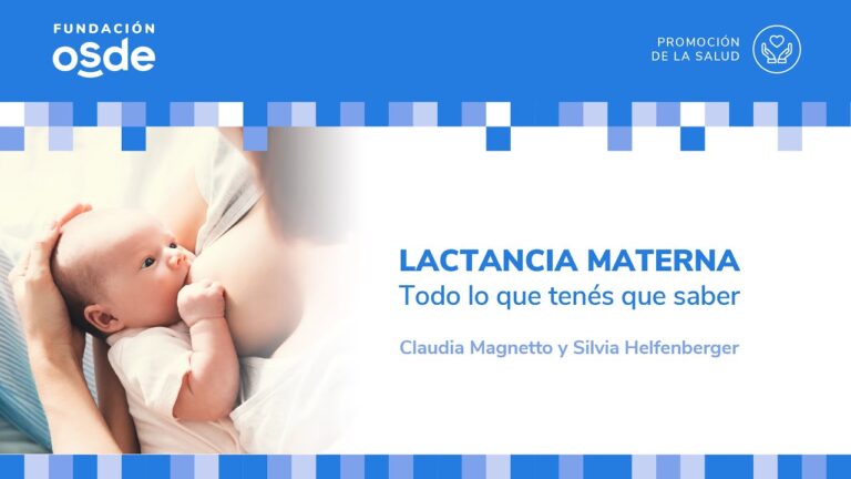 Lactancia materna: la base de una alimentación saludable