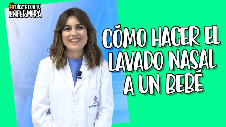 Limpieza Efectiva de la Nariz en Ni&ntilde;os