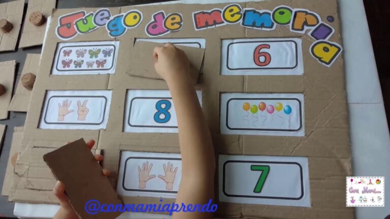 Juegos de memoria: actividades lúdicas para niños