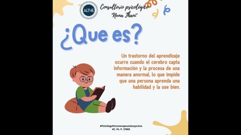 Impacto de los Trastornos del Aprendizaje en la Salud