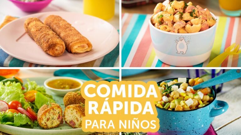 Ideas creativas para alimentar a tus hijos: recetas caseras