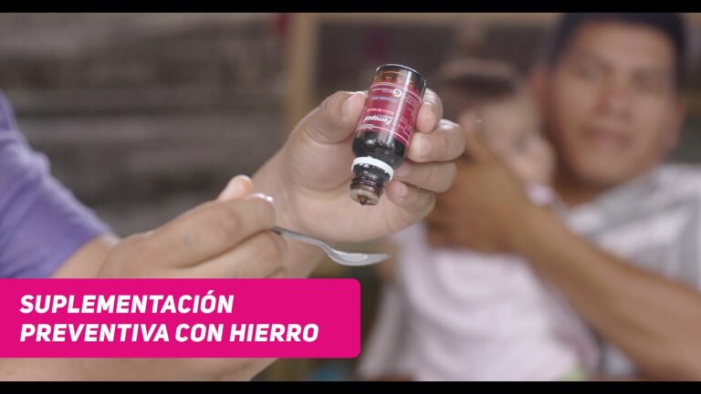 Importancia de los suplementos de hierro en la alimentaci&oacute;n infantil