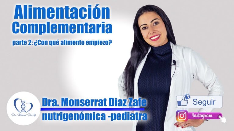 Alimentación complementaria en niños con deficiencias nutricionales