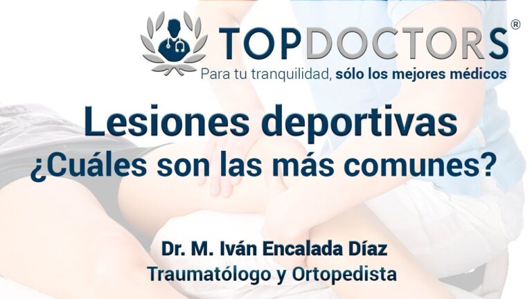 Lesiones deportivas comunes en niños