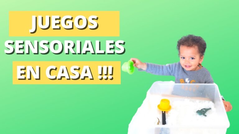 Potenciando habilidades a través de juegos sensoriales