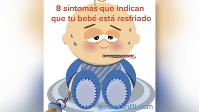 S&iacute;ntomas del resfriado com&uacute;n en ni&ntilde;os: Gu&iacute;a completa