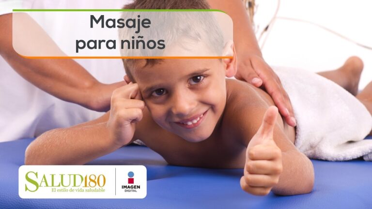 Masajes Suaves para Relajar a los Ni&ntilde;os Antes de Dormir