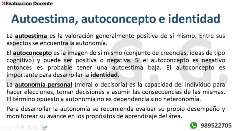 Influencia del Desarrollo Cognitivo en la Autoafirmación de la Identidad Infantil