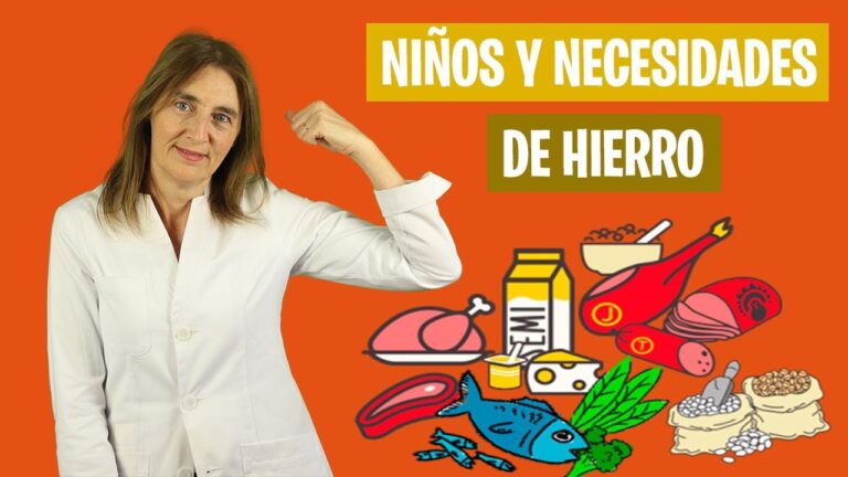 Dieta equilibrada con hierro para ni&ntilde;os en alimentaci&oacute;n complementaria
