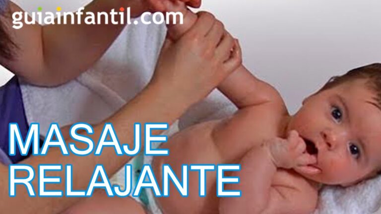 Masajes para ayudar a los ni&ntilde;os a dormir mejor