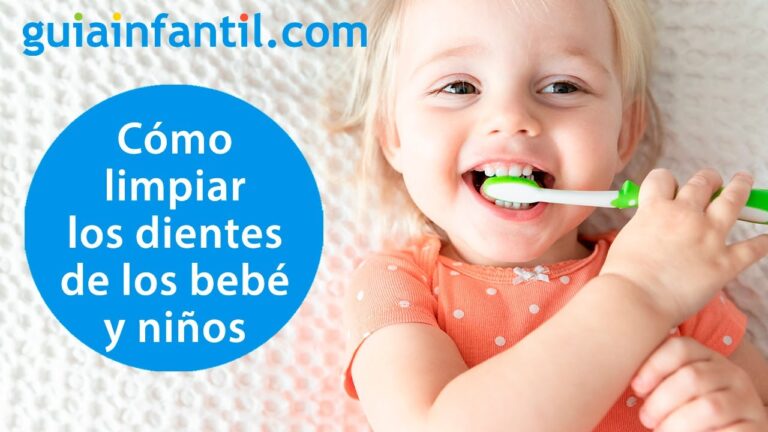 Gu&iacute;a completa para el cepillado de dientes y cuidado de enc&iacute;as en ni&ntilde;os