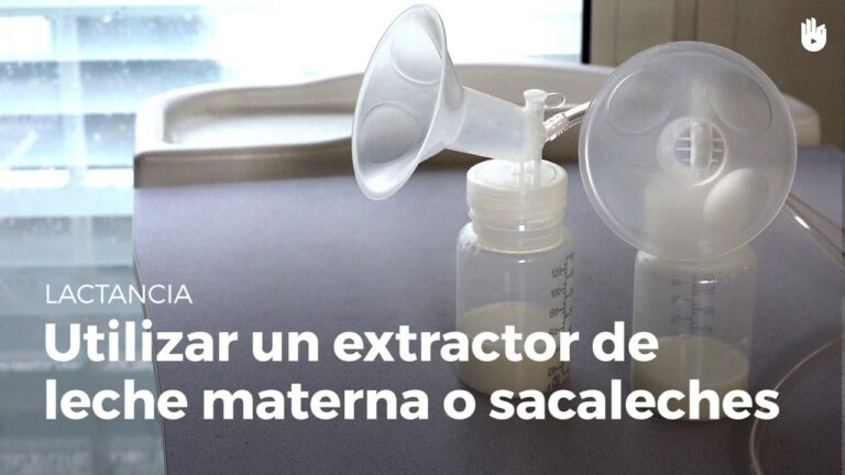 Mejores momentos para usar la bomba de extracci&oacute;n en la lactancia materna