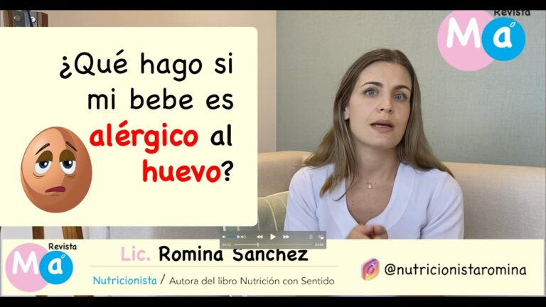 Manejo de Alergias Alimentarias en la Alimentaci&oacute;n Complementaria Infantil
