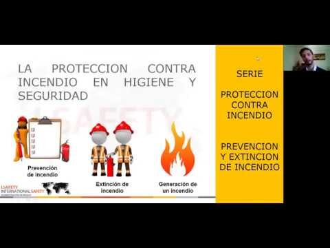 Entrenamiento en medidas de protecci&oacute;n contra incendios para ni&ntilde;os.