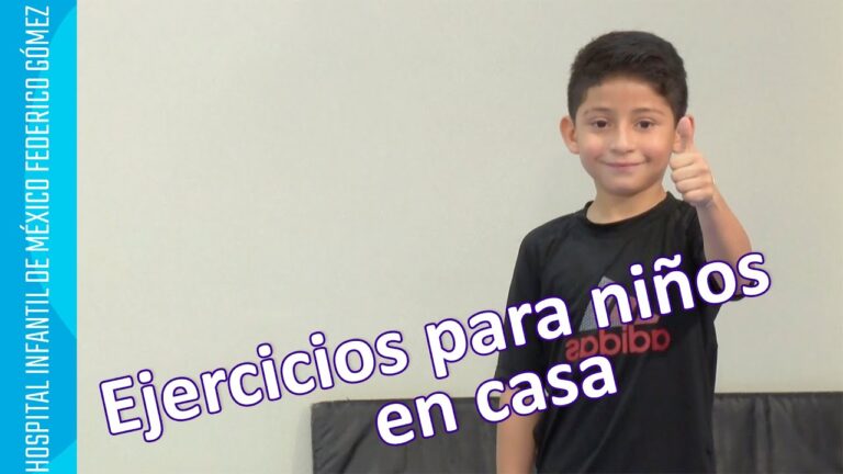 Ejercicios Recomendados para Ni&ntilde;os en Edad Escolar