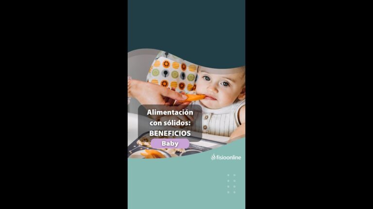 Beneficios de la alimentación con sólidos en la infancia